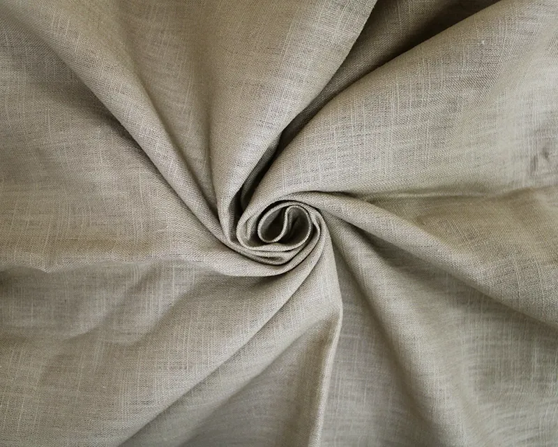 1.31M DUCK EGG REMNANT RAMIE LINEN FABRIC