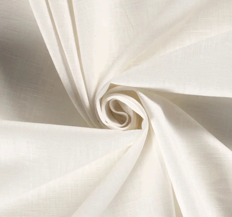 1.31M DUCK EGG REMNANT RAMIE LINEN FABRIC