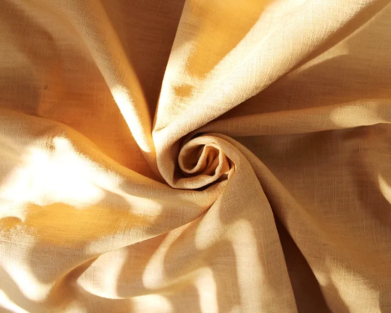 1.31M DUCK EGG REMNANT RAMIE LINEN FABRIC