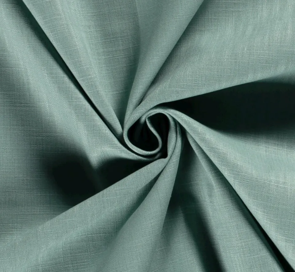 1.31M DUCK EGG REMNANT RAMIE LINEN FABRIC