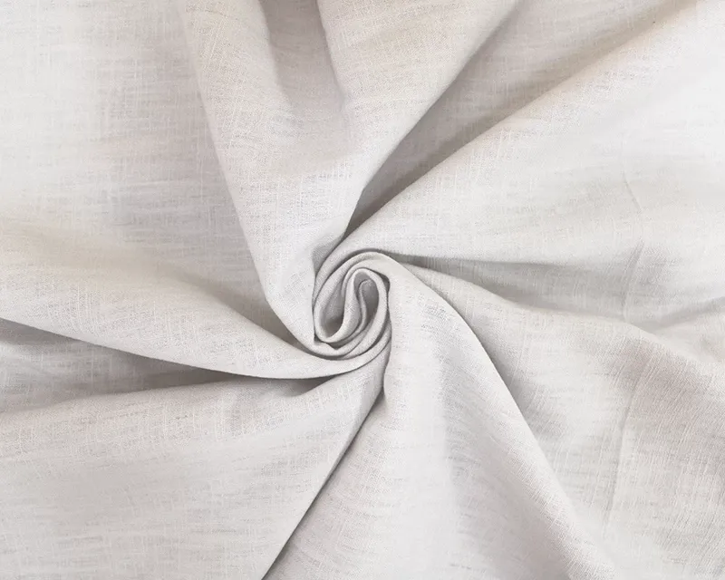 1.31M DUCK EGG REMNANT RAMIE LINEN FABRIC