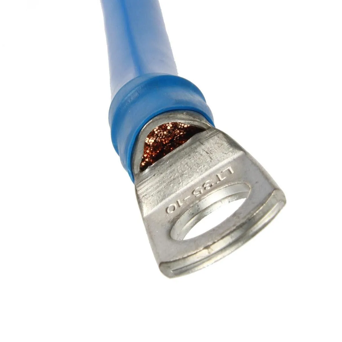 (2pcs/set)  Blue 35 Square Coppre Wire