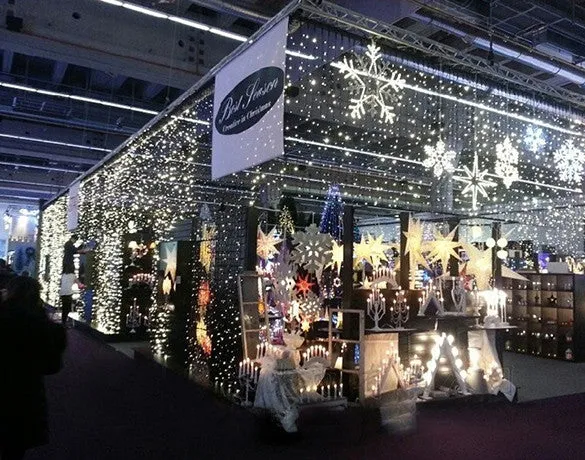 3Mx3M 400LED Outdoor Christmas Xmas String Fairy Wedding Curtain Light With Tail Plug EU/220V White