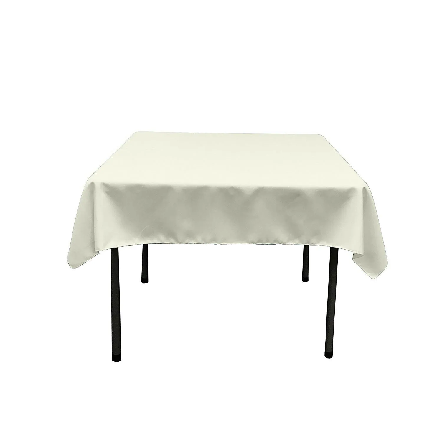 54"x54" SQUARE POLY POPLIN TABLECLOTH