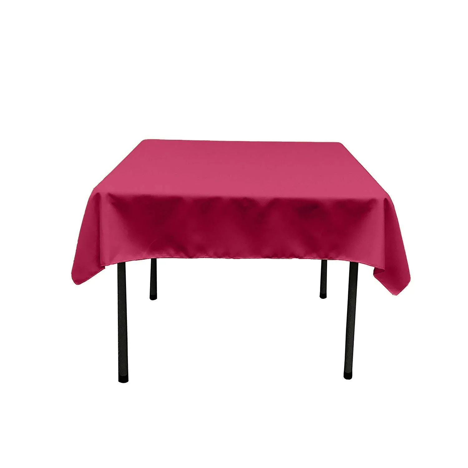 54"x54" SQUARE POLY POPLIN TABLECLOTH