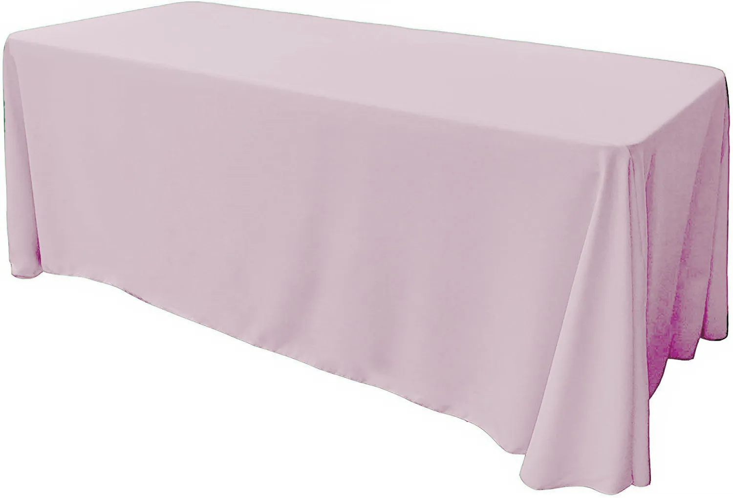 86" X 108" Rectangular Seamless Polyester Poplin Tablecloth, for Party/Wedding Tablecloth