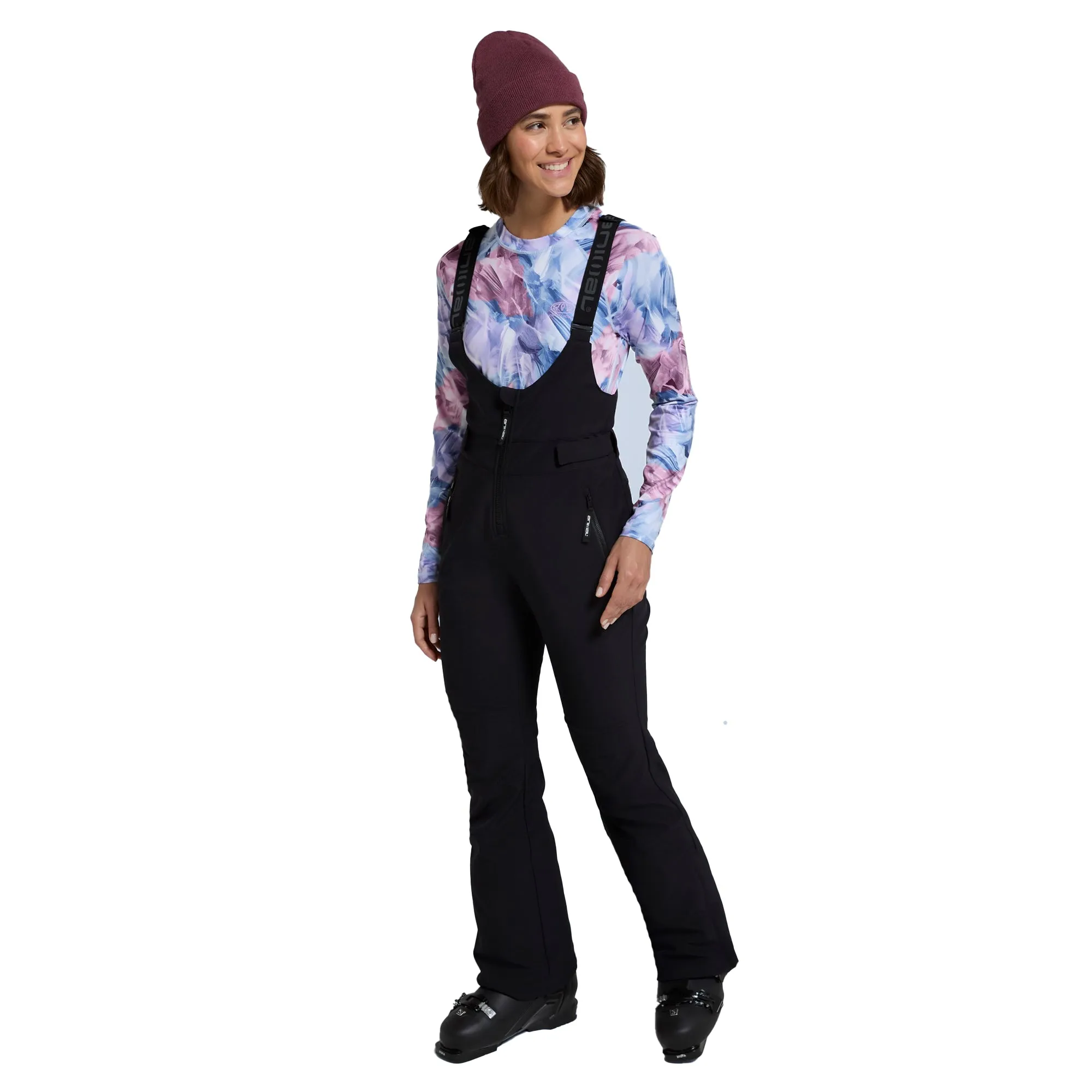 Animal Womens/Ladies Powder Bib Front Ski Trousers