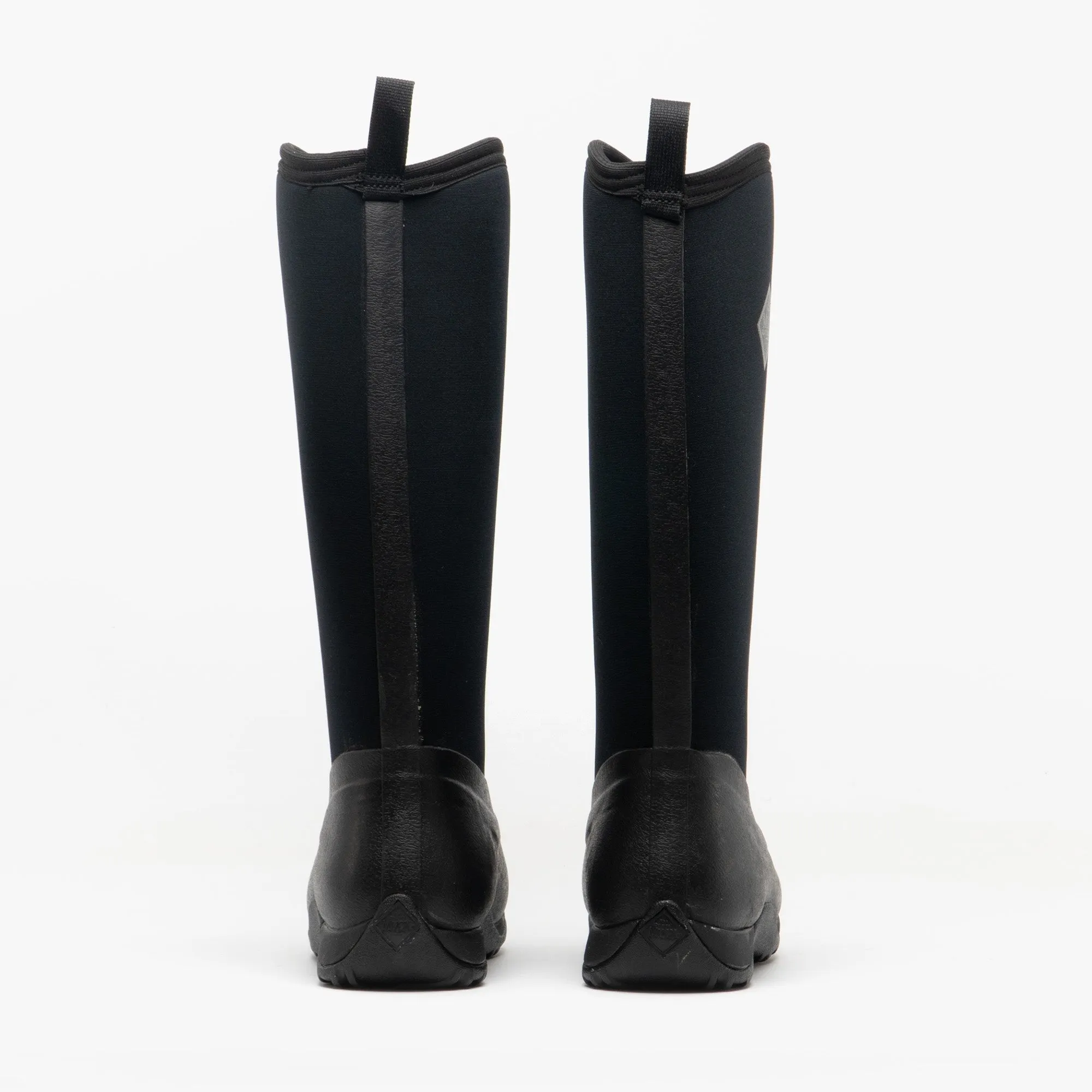 ARCTIC ADVENTURE Womens Rubber Wellington Boots Black