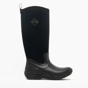 ARCTIC ADVENTURE Womens Rubber Wellington Boots Black