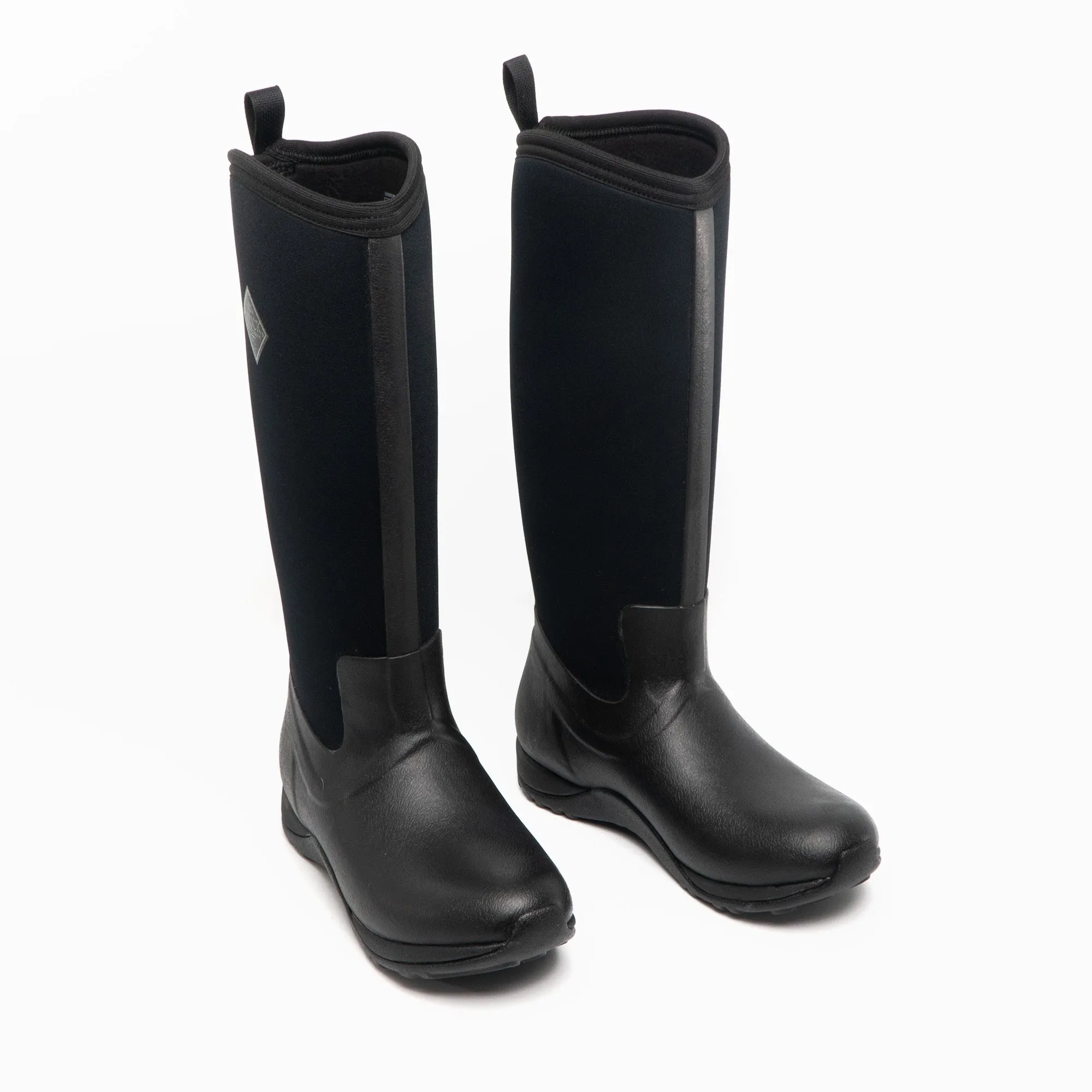 ARCTIC ADVENTURE Womens Rubber Wellington Boots Black