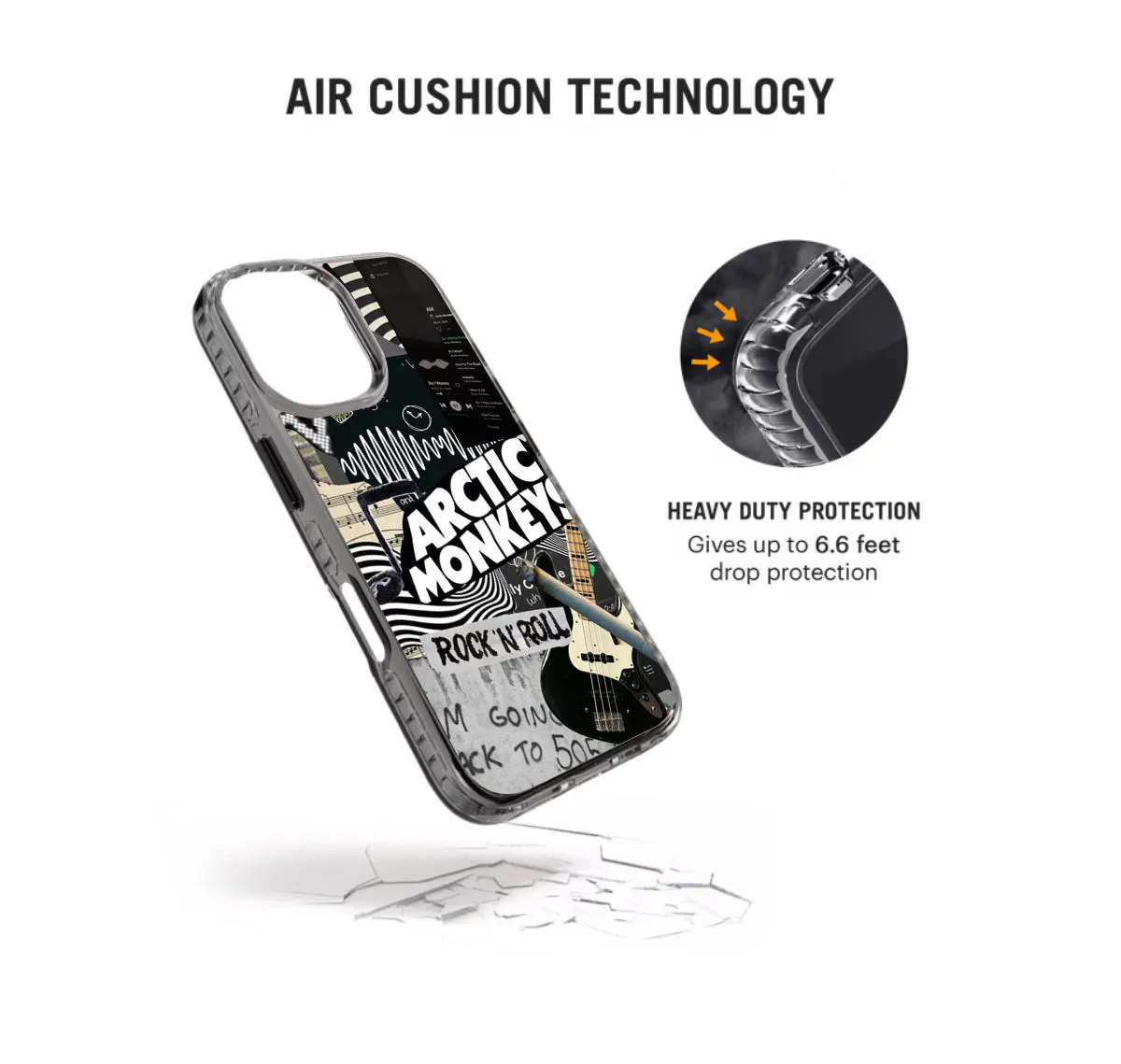 Arctic Monkeys Aesthetic Spotify Stride 2.0 Phone Case Cover