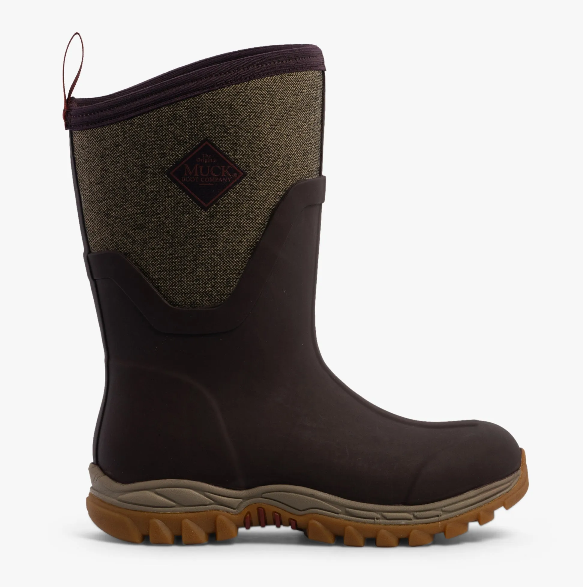 ARCTIC SPORT 2 MID Womens Rubber Wellington Boots Wine