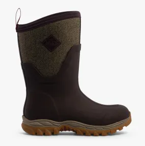 ARCTIC SPORT 2 MID Womens Rubber Wellington Boots Wine