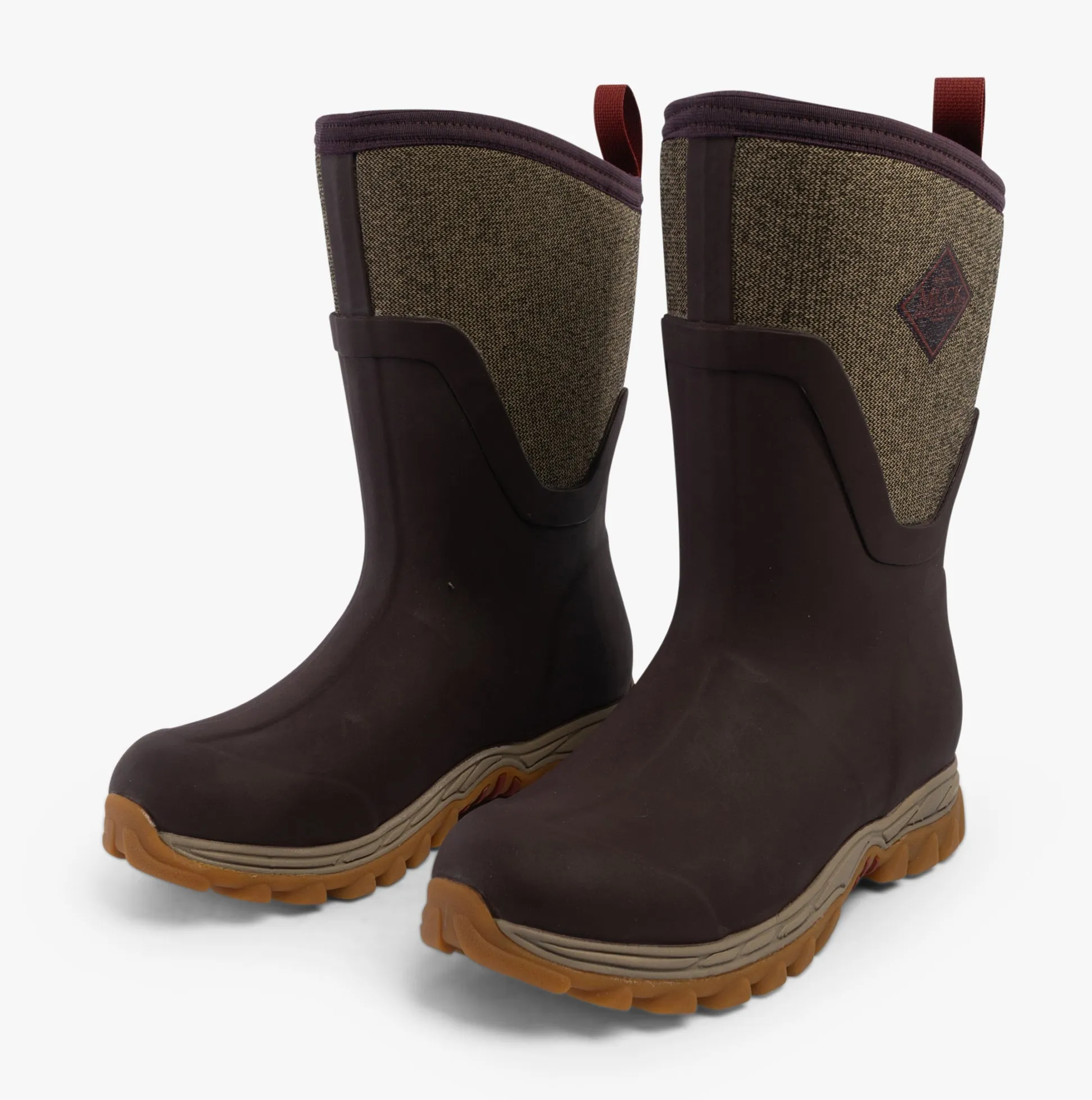 ARCTIC SPORT 2 MID Womens Rubber Wellington Boots Wine