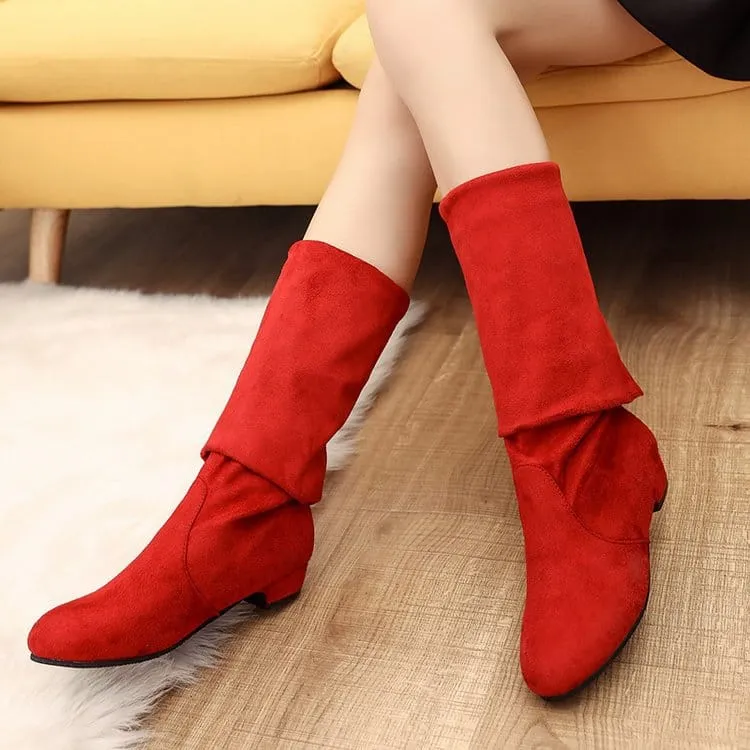 Autumn And Winter High Leg Boot