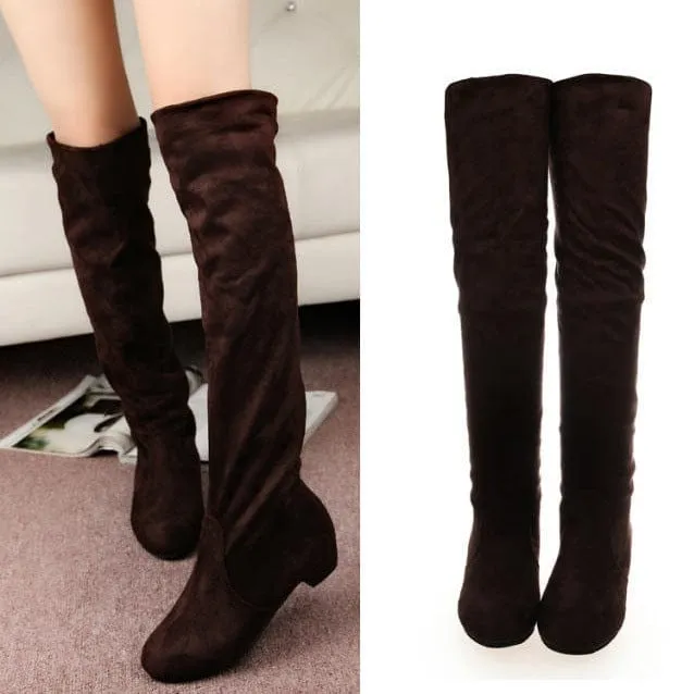 Autumn And Winter High Leg Boot