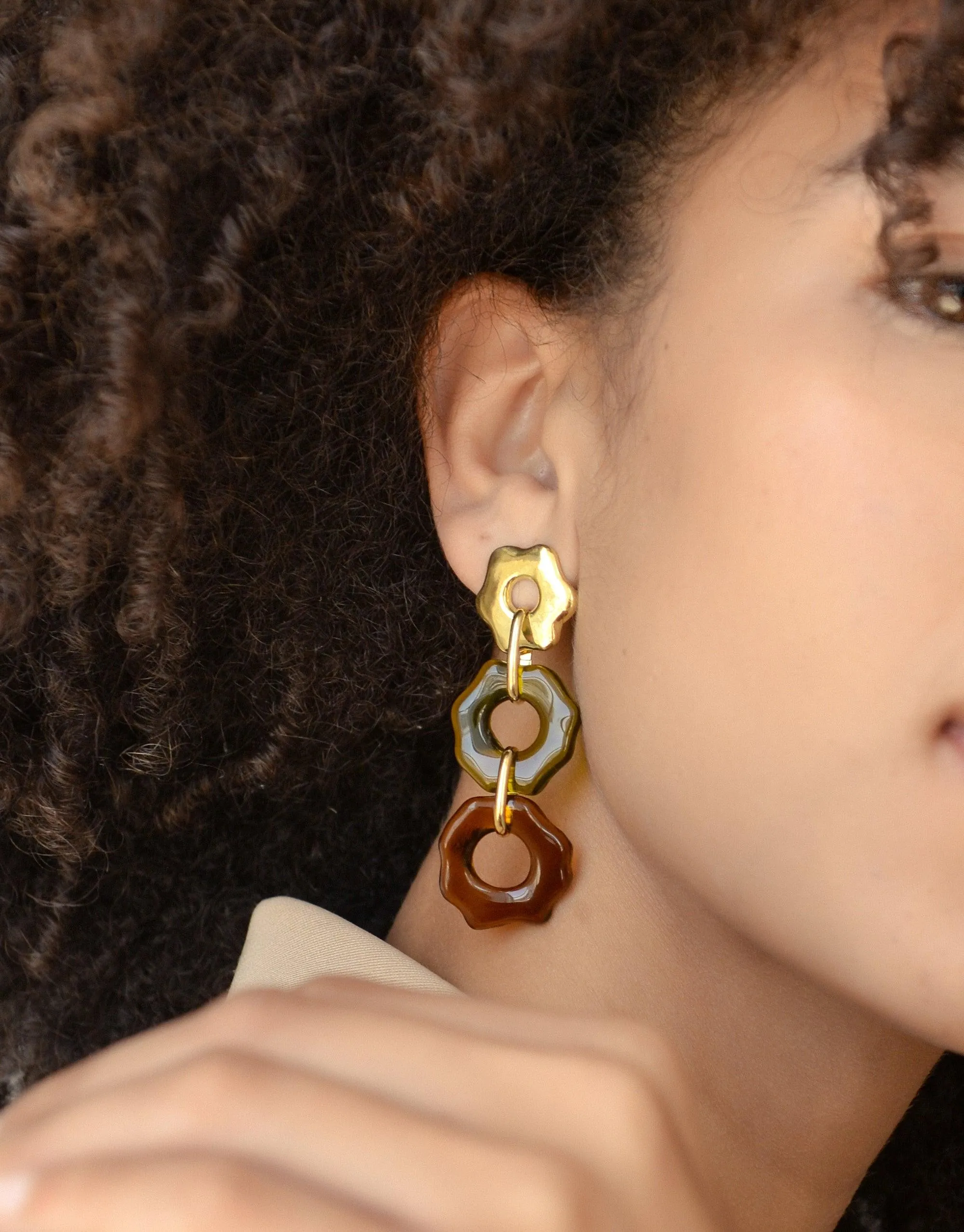 Avens Earrings Trio