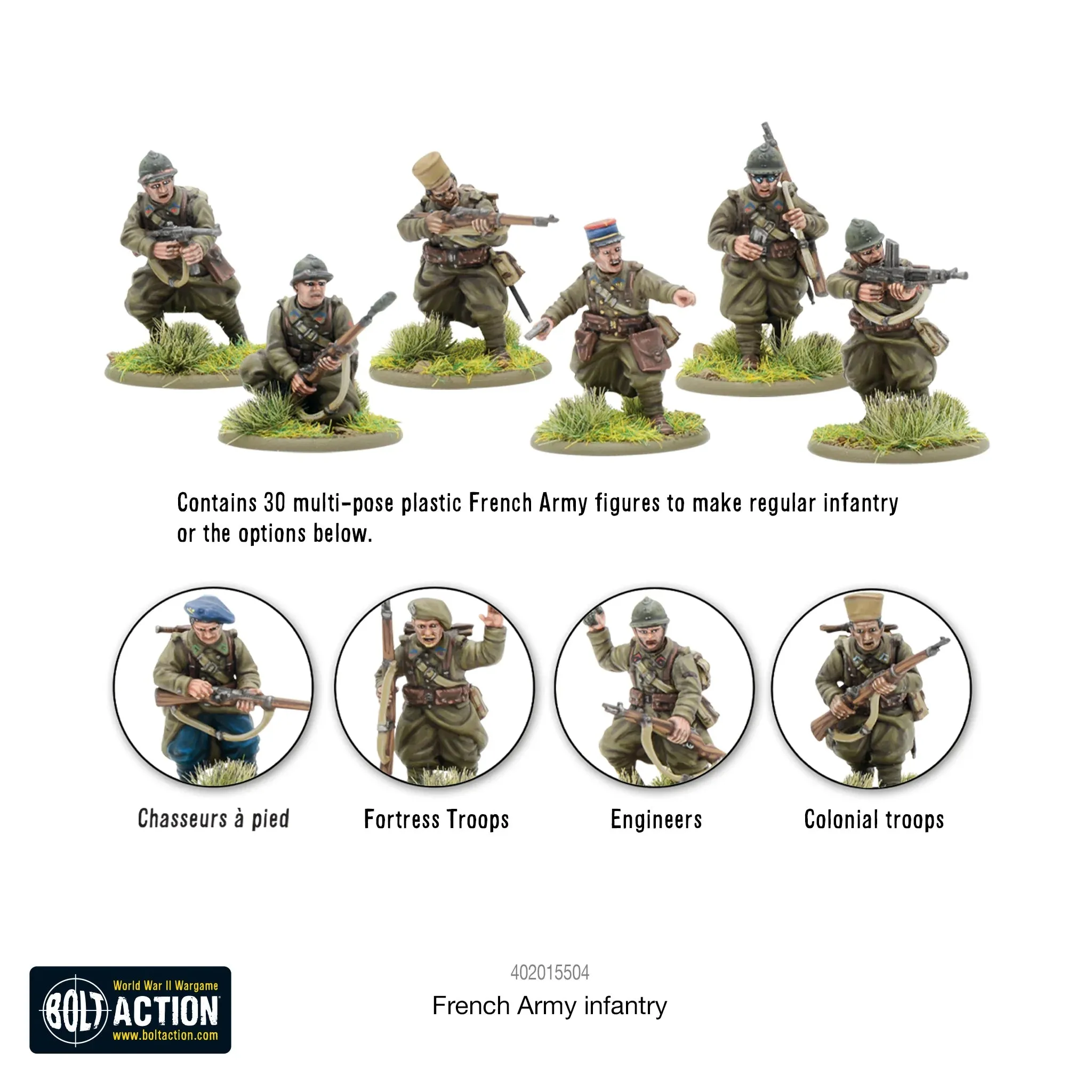 Bolt Action French Army Infantry