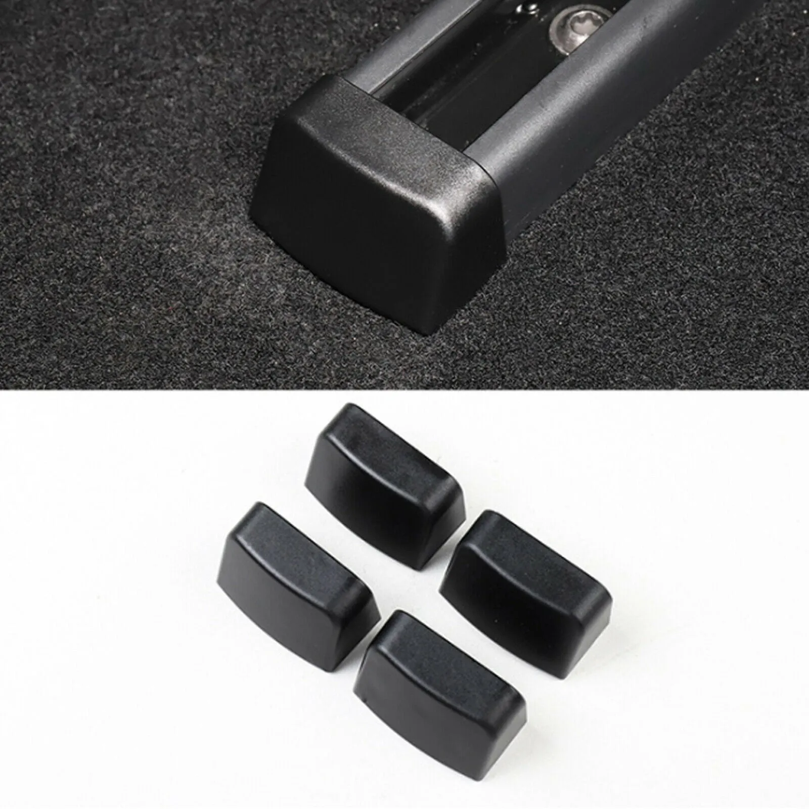 Car Slide Rails Anti-Kick Plugs for Tesla Model 3 Model Y 2021-2024 (4pcs)
