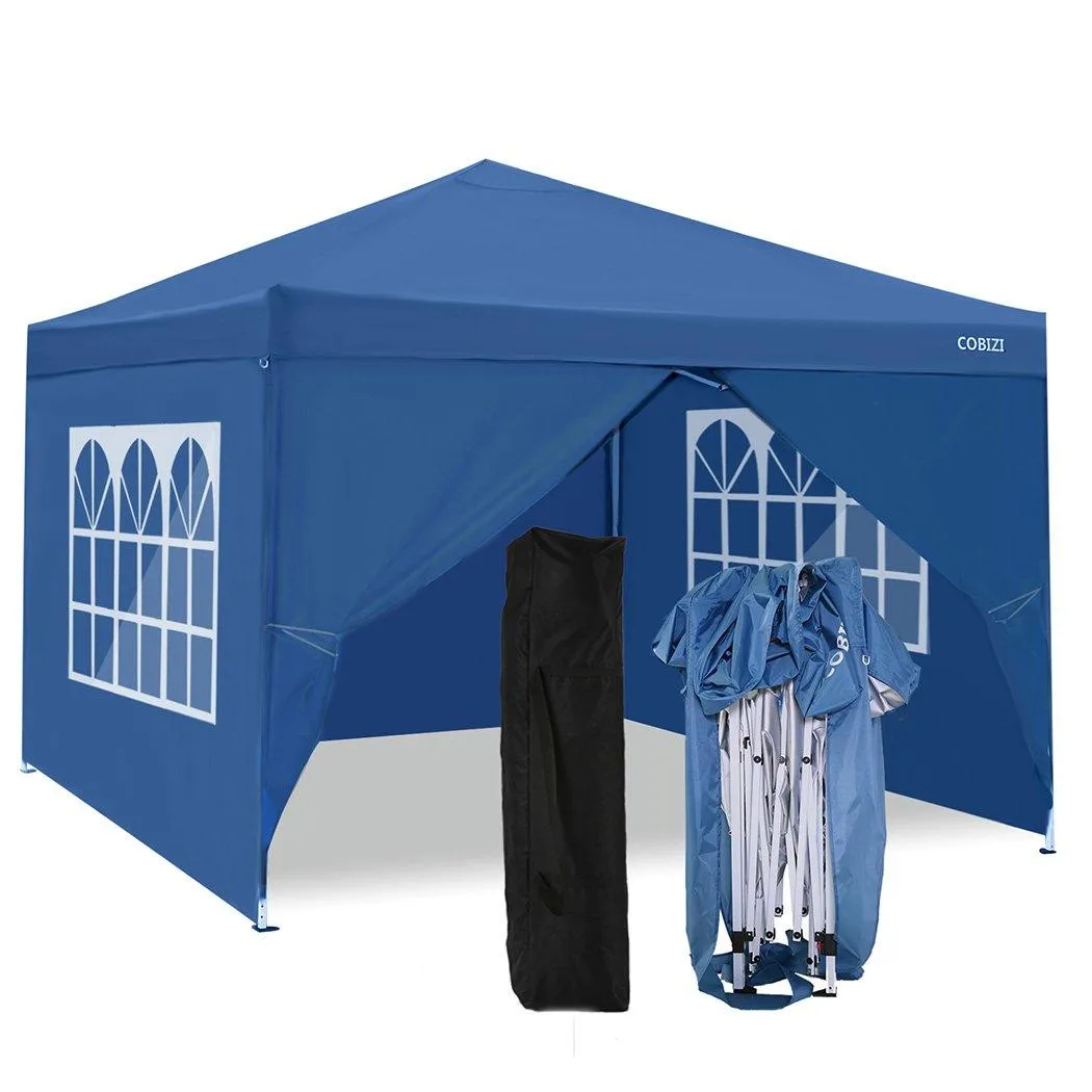 COBIZI Pop Up Canopy Sidewall Instant Canopy Wall 10'X10' with Zipper