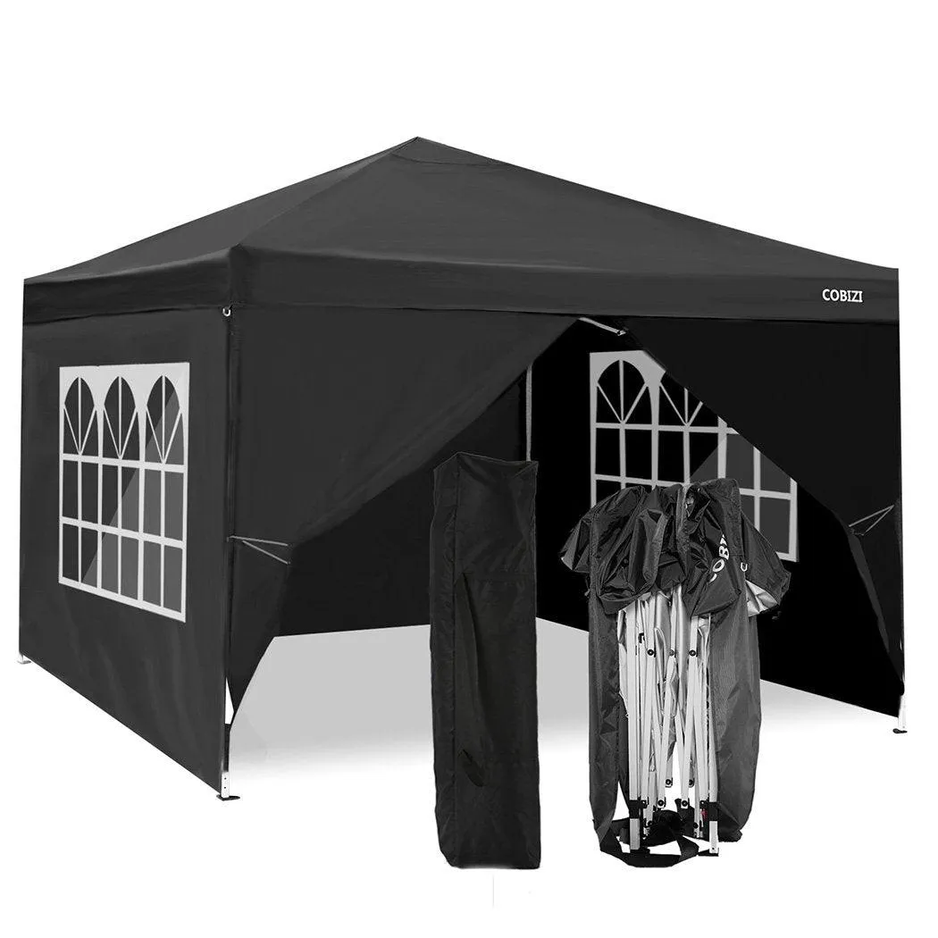 COBIZI Pop Up Canopy Sidewall Instant Canopy Wall 10'X10' with Zipper