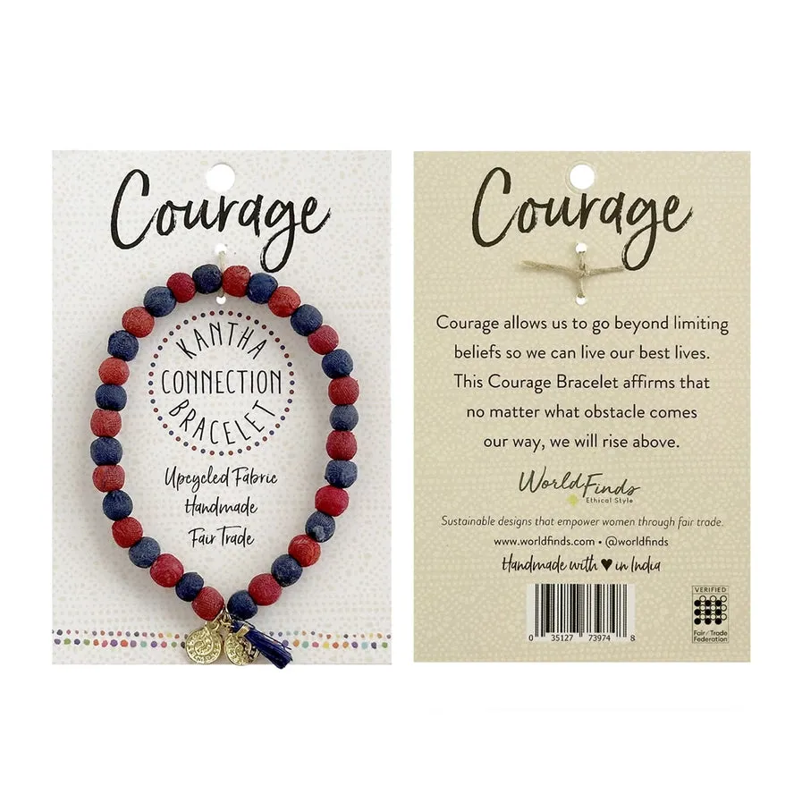 Courage Kantha Connection Bracelet