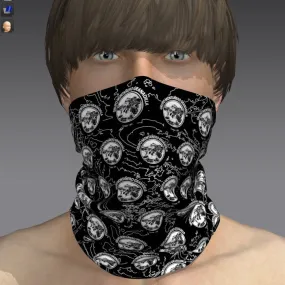 Custom Logo Seamless Face Tube Headwear Bandana Neck Gaiter Bandana