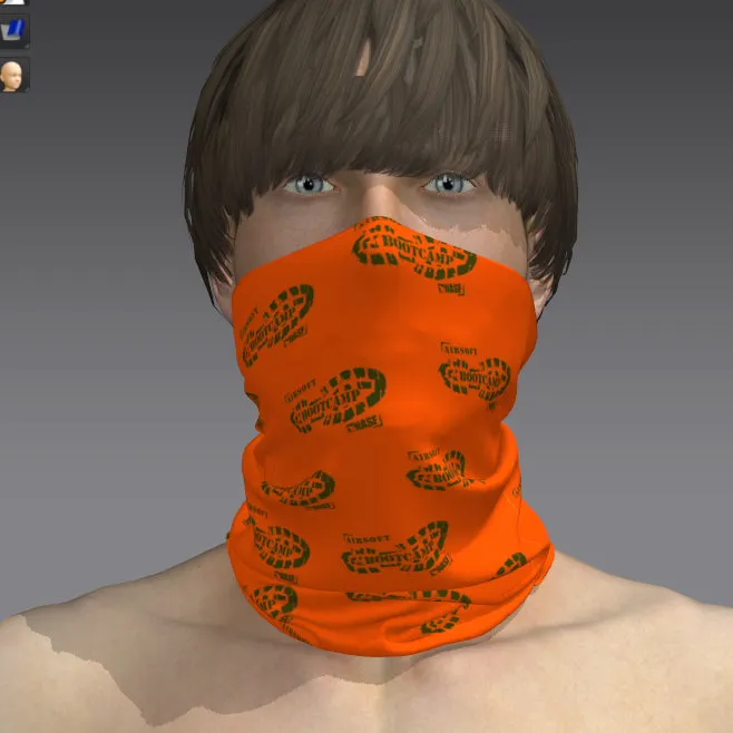 Custom Seamless Tube Scarf Microfiber Polyester Multifunctional Bandana Tubular Headwear for you club