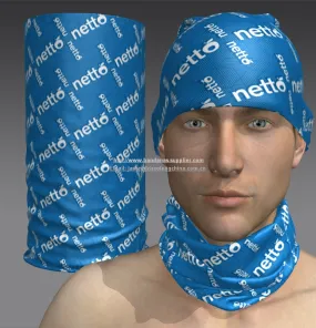 Customize tubular face shield neck gaiters with your logo low MOQ #22213-1