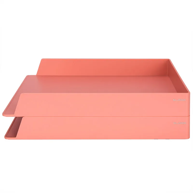 Deli Nusign File Tray 2pcs Set