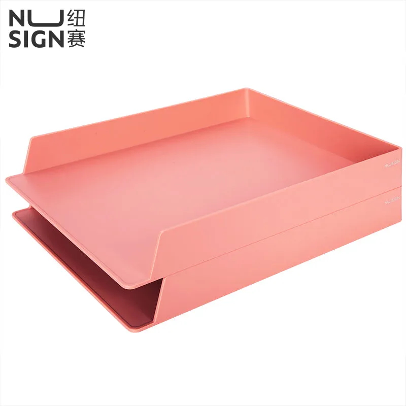 Deli Nusign File Tray 2pcs Set