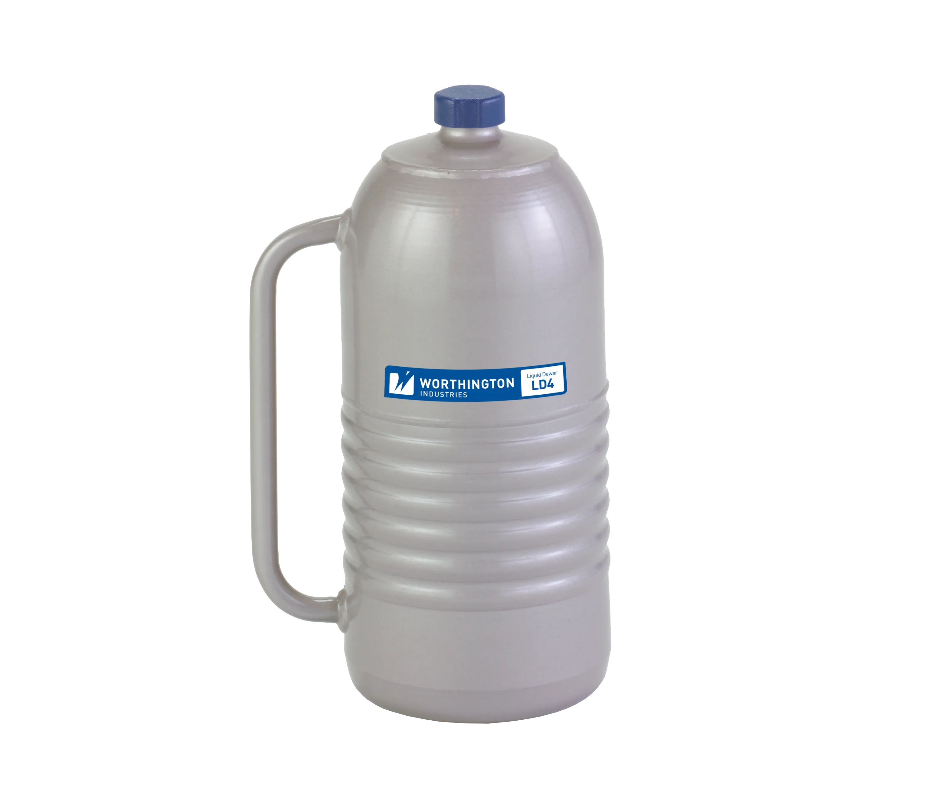 Dewar Flask with 4-Liter Capacity and Pouring Handle - Each
