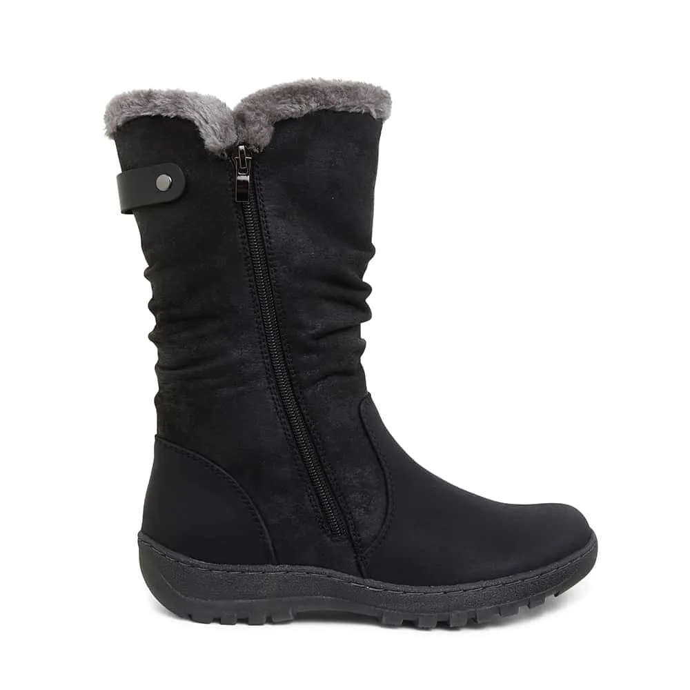 Element Boot in Black Smooth