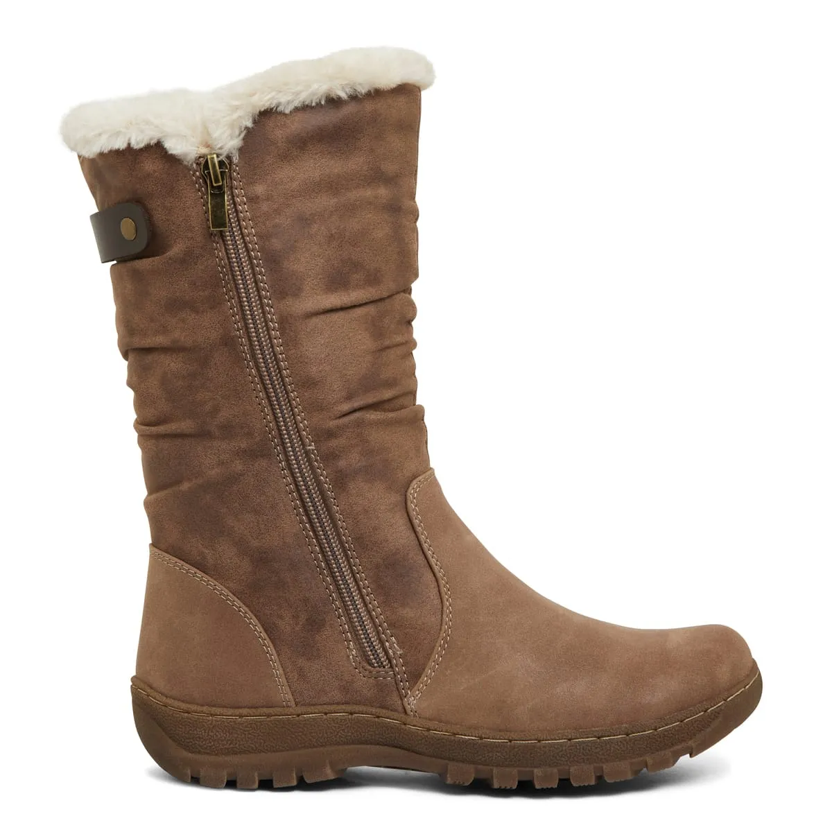 Element Boot in Taupe Micro Smooth