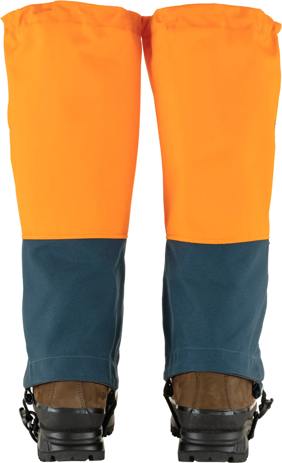 Fjällräven Singi X-Gaiters Field Orange-Mountain Blue | Buy Fjällräven Singi X-Gaiters Field Orange-Mountain Blue here | Outnorth