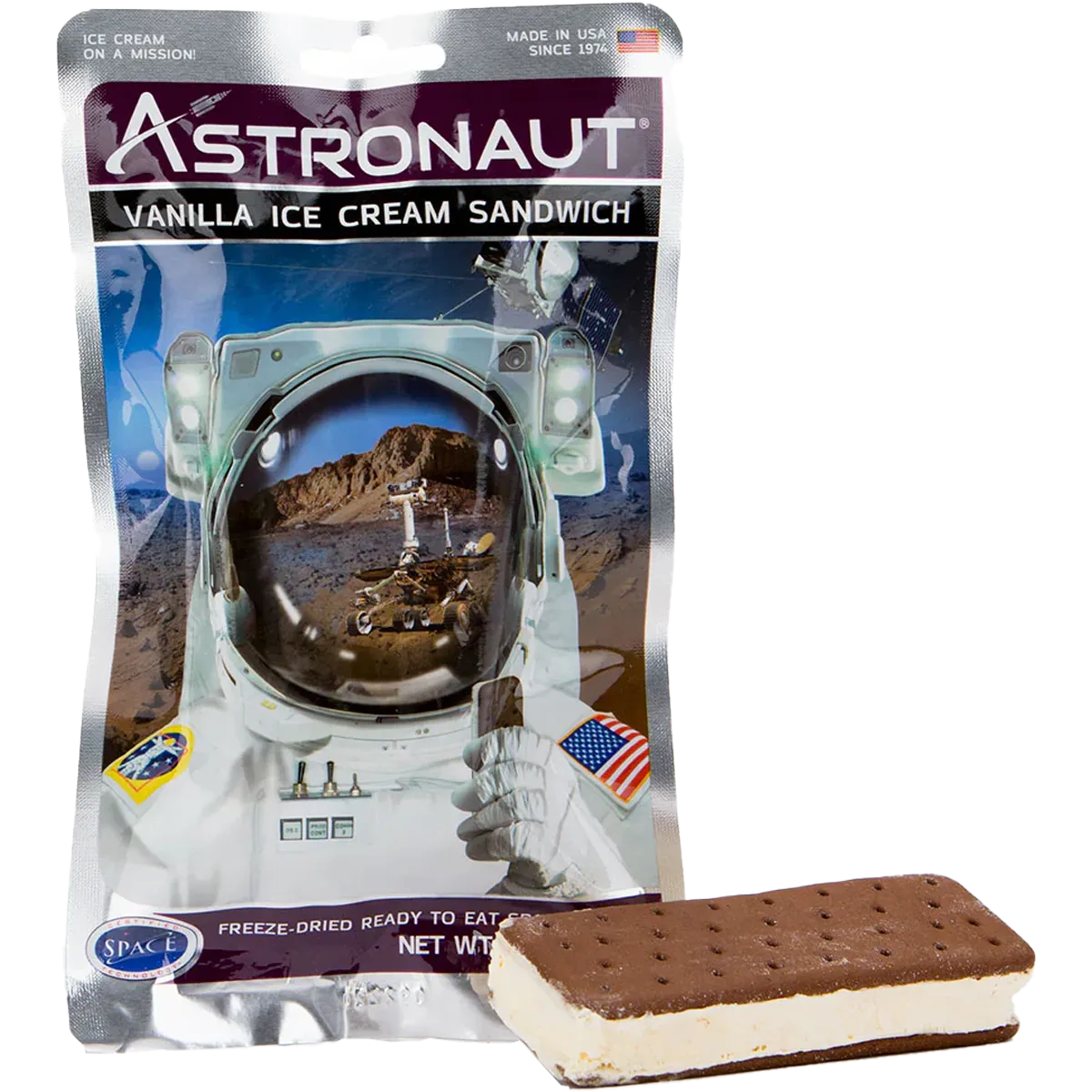 Freeze-dried Ice Cream Sandwich (1 Serving)