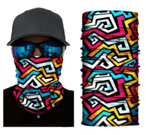 G190 Colorful Festive Gaiter Mask