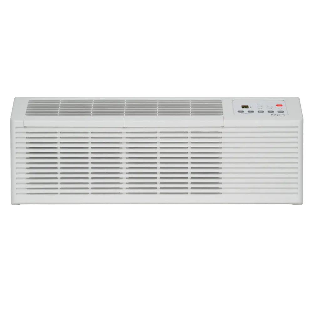 Hotpoint® AHHS12D3XXA 42" PTAC Unit with 2.5 kW Electric Heat Kit and Cooling Capacity of 12,000 BTU, R32, 11.3 EER, White, 230/208V