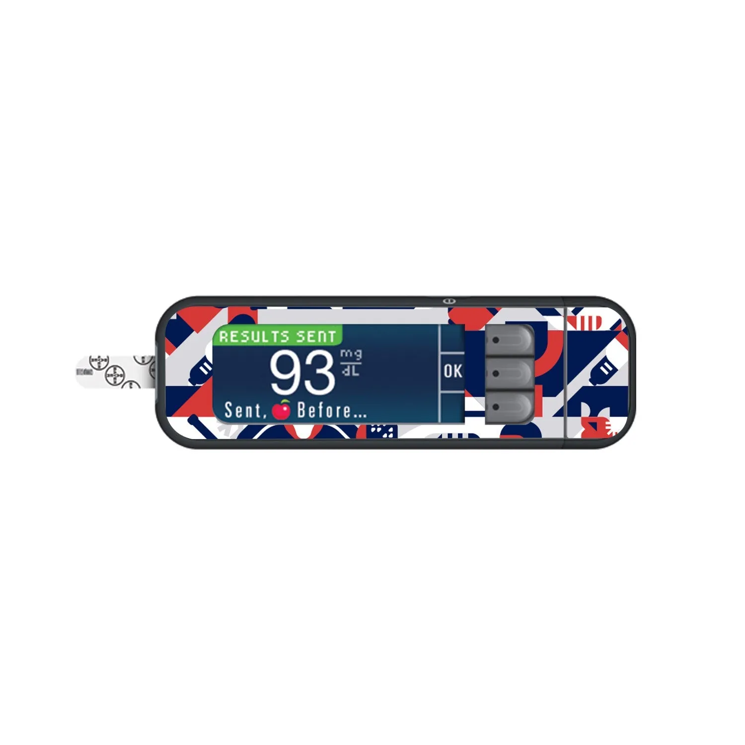 Ice Hockey for Bayer Contour Next Glucometer