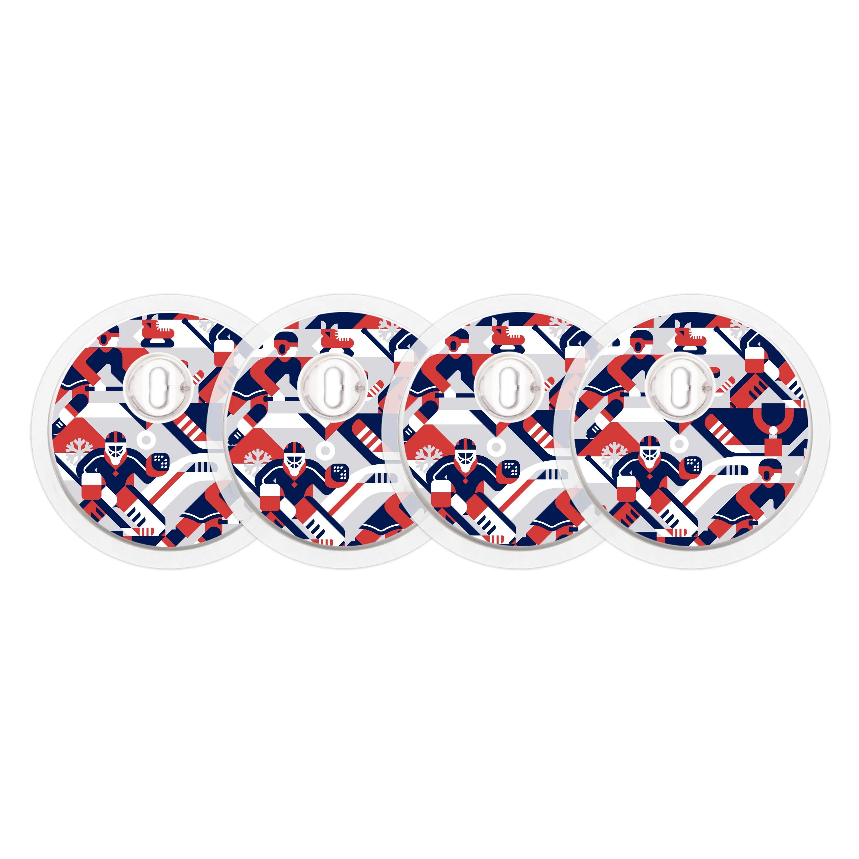 Ice Hockey Sticker Designed for the FreeStyle Libre 3 Sensor