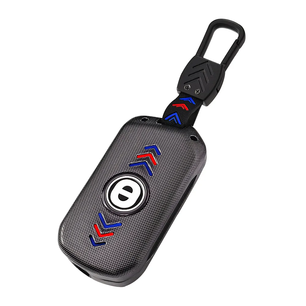 Keyzone ABS key cover for Thar, Thar Roxx, Bolero, Scorpio, XUV700, XUV400, XUV3x0, XUV300, TUV300, Marazzo flip key (ABS09)