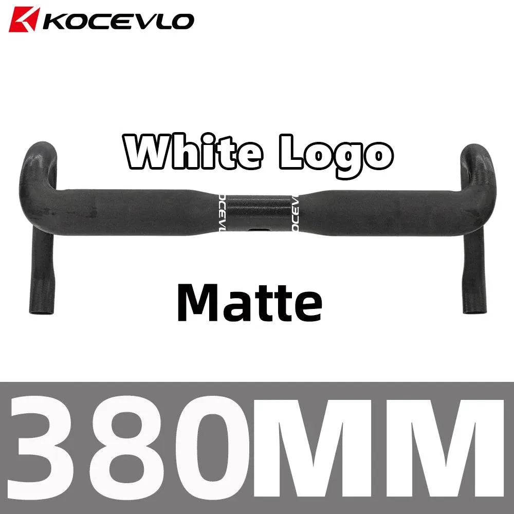 Kocevlo SL Road Carbon handlebar ultra light 150g Compatible  internal cabling system Gravel road bike handlebar 31.8mm
