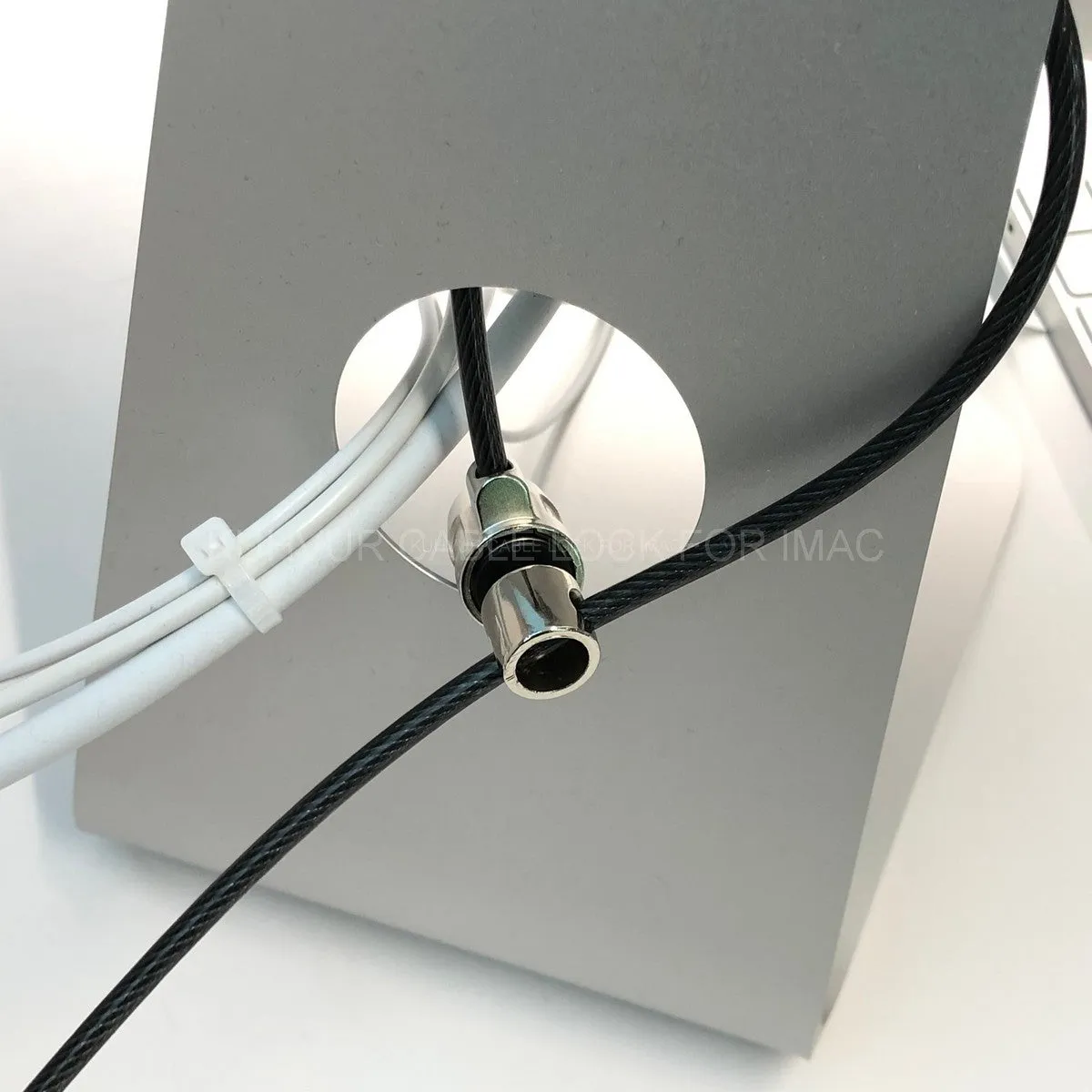 KUHVUR ASP321-SA Laptop Computer Cable Lock | 2M Steel Cable | Keyed | Serialized code on lock & keys | Built-in Security Lock Slot | Standard lock slot (3x7mm) 筆記簿電腦鎖 - 匙鎖