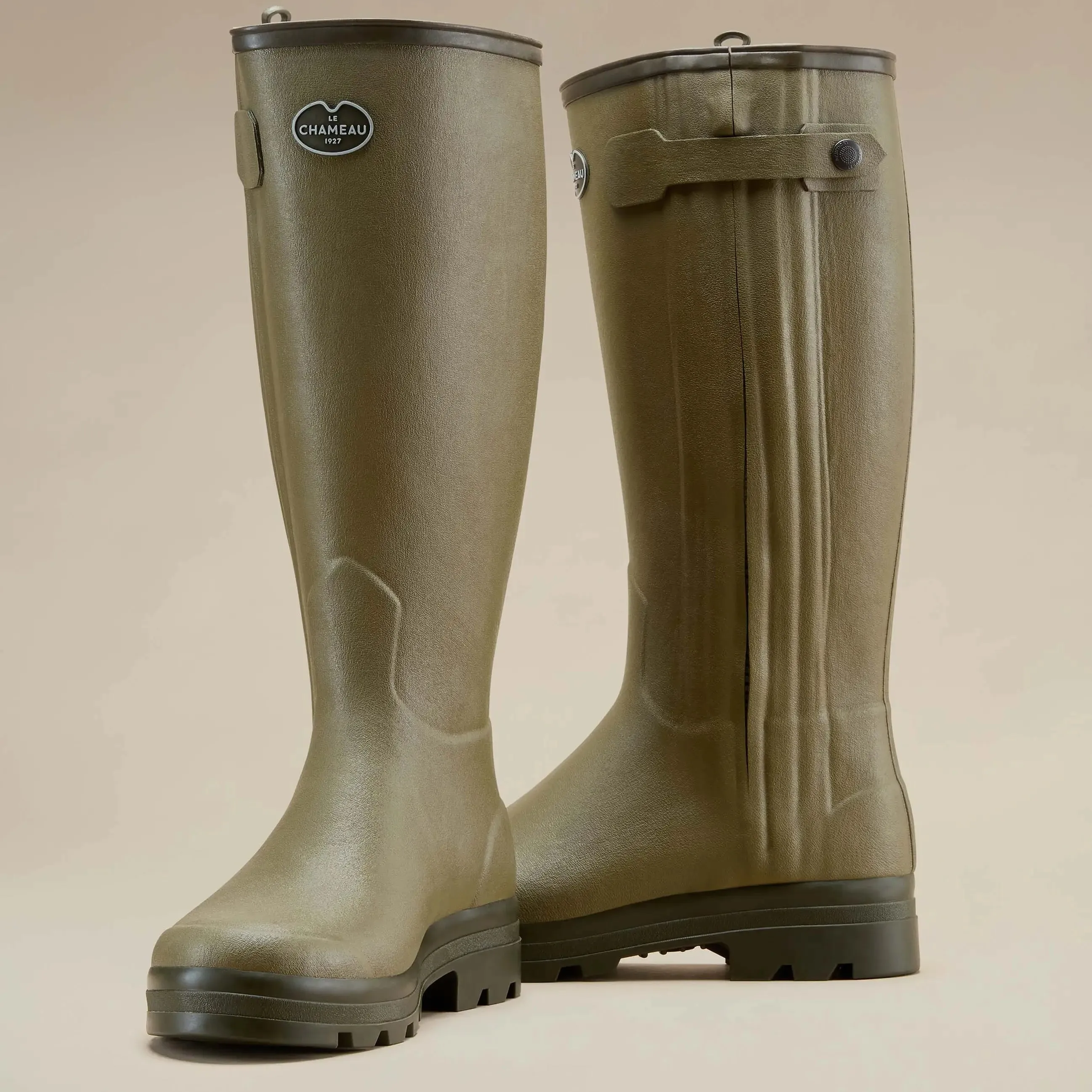Le Chameau Mens Chasseur Neoprene-Lined Boots