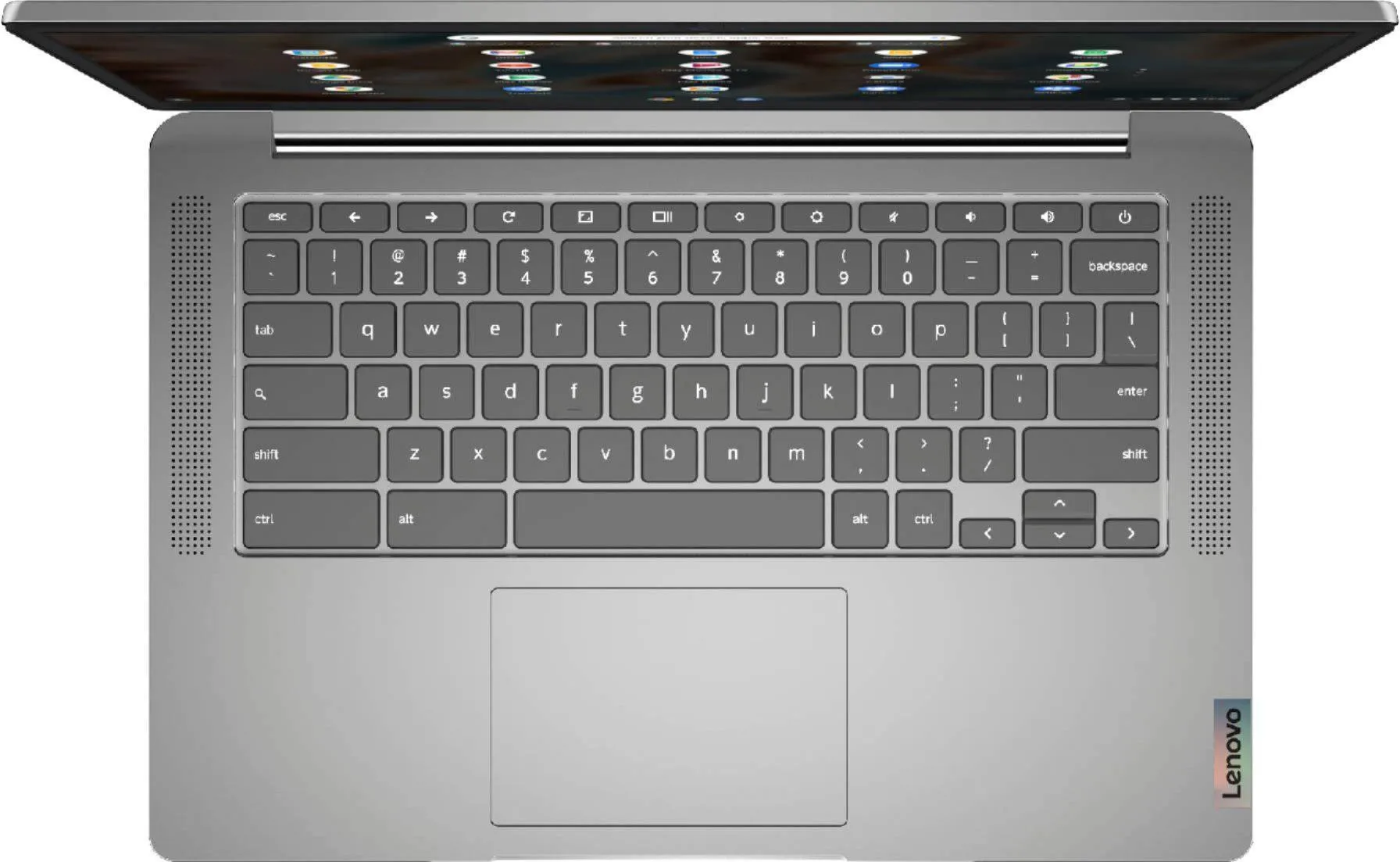 Lenovo Chromebook 3 14&quot; FHD IPS Chromebook - Mediatek MT8183 1.6GHz - 4GB RAM - 64GB eMMC - Webcam - Chrome OS - Arctic Grey