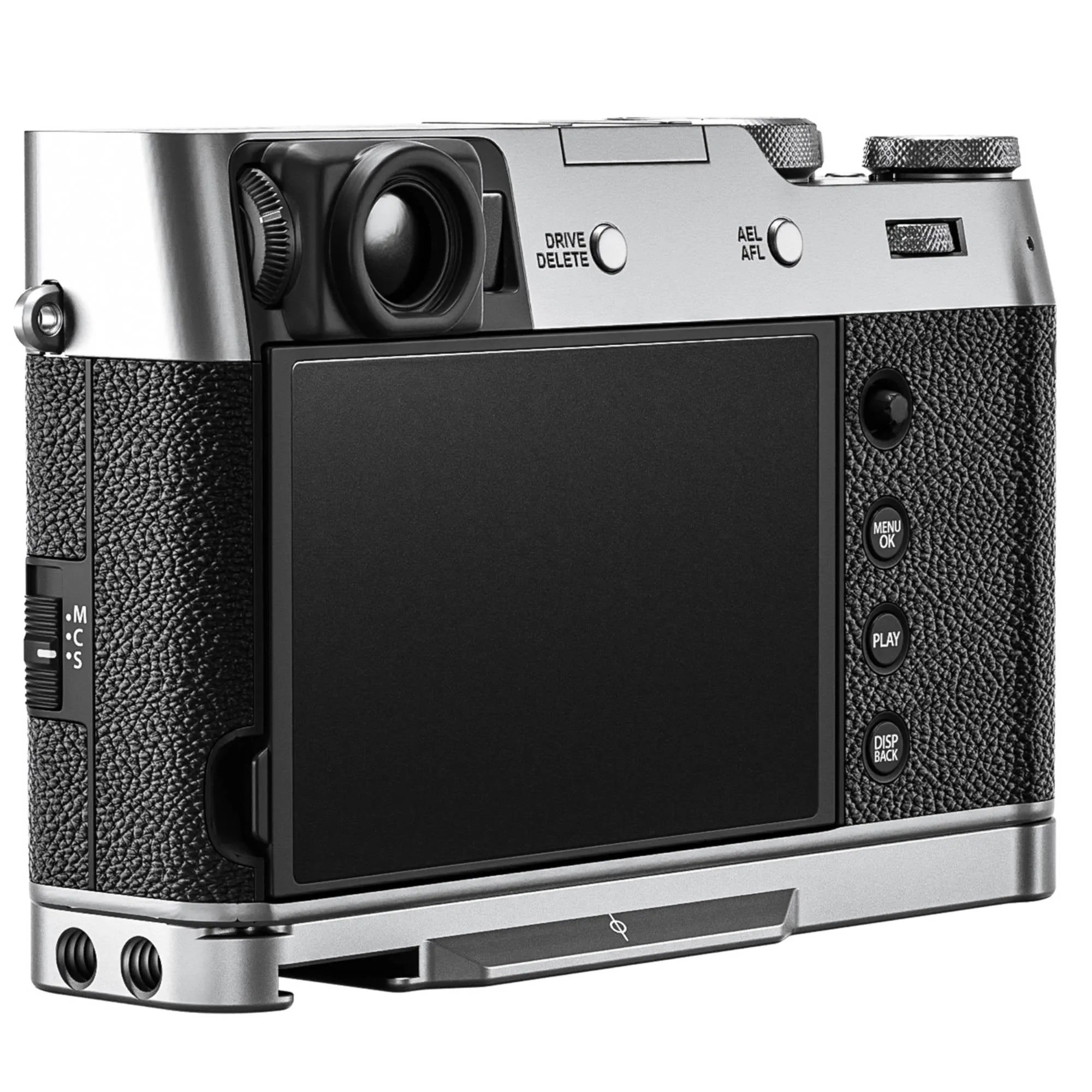 Leofoto LPF-X100VI L-Bracket - Silver for Fujifilm X100VI & X100V