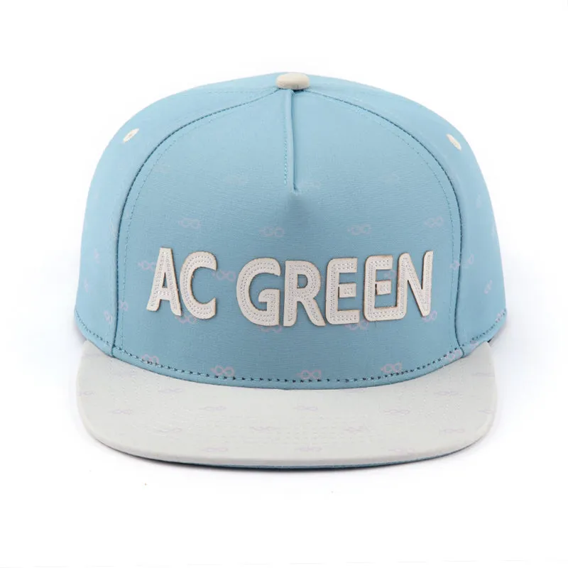 Light Blue Snapback Hat