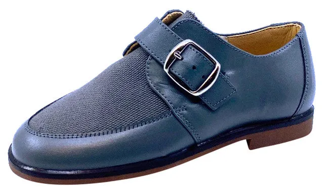 Maria Catalan Boy's & Girl's Gris Grey Dress Shoe
