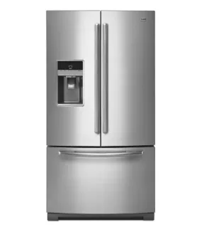 Maytag 26 cu. ft. Ice2O® French Door Refrigerator with Better Built Compressor  - MFT2673BEM