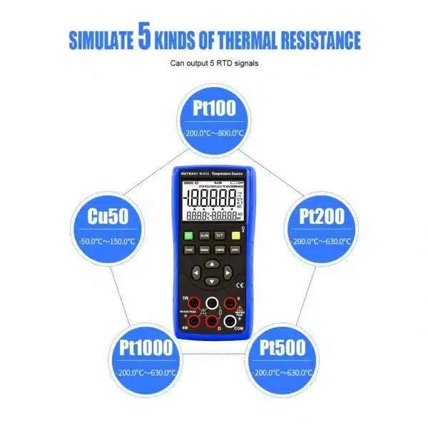 Metravi M-01S mV Thermocouple and RTD Source Calibrator
